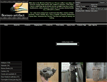Tablet Screenshot of borneoartifact.com